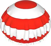 Design Target Print Various Activities Shower Cap Reusable Soft And Lightweight Bath Hair Cap Long Hair