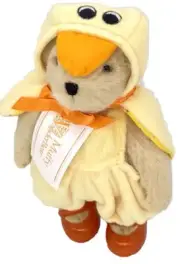 NABCO Muffy VanderBear CHICK Bear Duck Yellow Easter Plush Stuffed Costume Tags