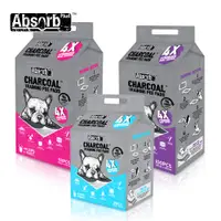 在飛比找PChome24h購物優惠-【Absorb Plus】 狠消臭尿布 活性碳 M-50入