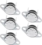 5PCS KSD301 Thermostat 50C 10A 250VAC Normally Closed Automatic Reset Thermostat Switch 20.6x31.8mm for Microwave Ovens Coffee Machines Speed Cookers