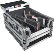 Prox Fits Pioneer DJM S11 / Rane 70/72 MK2 with Laptop Shelf - High-Density Protective Foam for Interior Support - Protective Finish on Laminated 3/8" Plywood