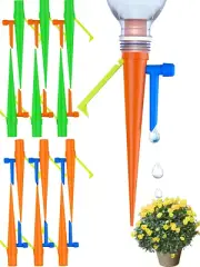 New Self Watering Spikes, Automatic Watering System with Slow Release Control Va