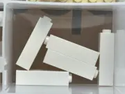 LEGO Parts - White Brick 1 x 1 x 3 - No 14716 - QTY 5
