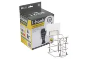 White Magic Stainless Steel 3kg I-Hook Hair Dryer Wall Mount Holder Storage