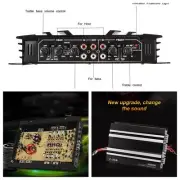 5800W 4 Channel Car Amplifier Audio Stereo Speaker Power Amp System BLACK (for: Audi)