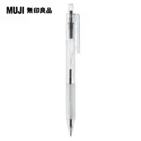 在飛比找PChome24h購物優惠-【MUJI 無印良品】透明管原子筆/0.7mm/黑(I)