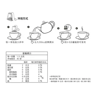 【曼寧花草茶】康福茶15入/40入/盒(無咖啡因)｜官方直營