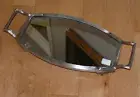 John Richard 17" x 9" Mirror Tray Vanity Desk Dresser Handles New MSRP $340