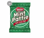 903273 4 x 20g PACKETS NESTLE'S MINT PATTIE CHOCOLATE COVERED PEPPERMINT CREAM