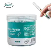 100pcs Cigarette Filter Tip Disposable Cigarette Filters Smoking Filtration Cleaning Holder