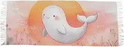 [XYMZR] Cute Whale Sun Women’s Scarf Soft Warm Long Scarves Shawl Wrap for Winter Autumn Spring Travel Office Home, Multi-colored