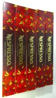 Nespresso 5 Sleeves Venezia Limited Coffee Espresso Original Line OL Pods,Read