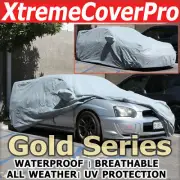 2015 MITSUBISHI EVOLUTION W/BIG SPOILER Waterproof Car Cover w/Mirror Pockets
