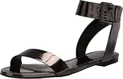 DKNY Women's Everyday Tamara-Flat Ankle Sandal