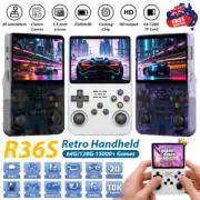 R36S Retro Handheld Game Console 64GB/128GB 20000+ Games Retro Handheld Games