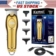 KM-679 Zero Gapped Hair Clippers Trimmer Kits Barber Beard Salon Cutting Machine