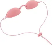 1 Pair Silicone Beauty Eye Mask Uv Protective Goggles for Tanning Bed Hair Removal Safety