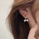 【Oni 歐妮】鋯石蝴蝶結 耳扣耳針穿式耳環耳釘耳骨環 耳飾925銀針(1對入)