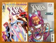 Exceptional X-Men #1 NM CVR A & Baldeon Bronze Var Set - 1st App