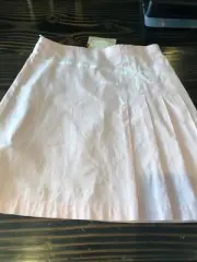 FLORIANE Skirt Pleats Size 8 Years Pink Bow New With Tags Free Shipping