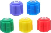 UPKOCH 5pcs Korean Traditional Game Stone Tossing Catch Toy Engaging Family Fun for Multiple Players Material Motor Skills Social Interaction for Boy Girl