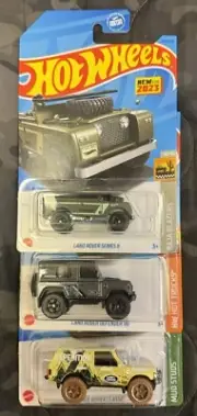 2022/23Hot WheelsRover Classics Trio, 3 different models, 1/64 scale