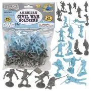 BMC-67380 "CTS/Marx Civil War Army Men (31pc)" 1/32 Plastic Toy Soldiers Playset