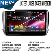 PEUGEOT 2008 2013- 2019 GPS BLUETOOTH APPLE CARPLAY HEAD UNIT PLUG PLAY CAMERA