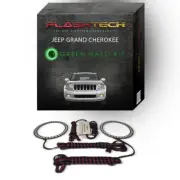 Green Angel Eye LED Fog Light Halo kit for 05-10 Jeep Grand Cherokee Fog Lights (for: Jeep)