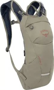 Osprey Kitsuma 3L Women's Biking Backpack Bag w/ Hydraulics Reservoir, Sawdust Tan