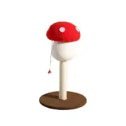 Mushroom Shape Cat Scratch Post for Indoor Cats Cat Scratcher Pole