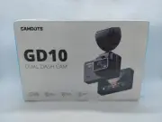 CAMDOTS 4K Dash Cam Front Rear 3" IPS Touchscreen 4K/2.5K 1080P Dual Camera