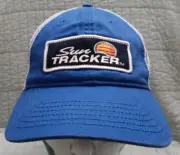 NWT Men's Adj Snapback Meshback Sun Tracker Logo Patch Trucker Hat Cap