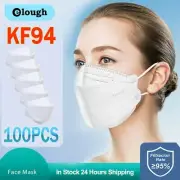 Premium KF94 Reusable Adult Disposâble Mask 4 Protective Layer Face Mask 100PCS△