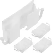 4pcs Charging Stand Phone Holder Desk Stand Mobile for Mounted Suction Wall Charger Stands Docking Multifunctional Cell Phone Bedside Phone Holder Shower Phone Holder White Plastic