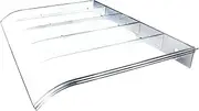 Window Canopy - Front Door Awning Shade | Front Door Canopy Outdoor Awning | Door Awning | Solar Arch Awning | Outdoor Door Patio Canopy for Patio Yard