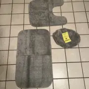 Garland Rug Gramercy Plush Polypropylene Washable Bath Rug Set, 3 Pieces