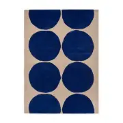 NEW Marimekko Isot Kivet Rug Blue 240x170cm
