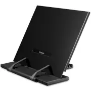 Metal Book Stand for Desk Portable Document Holder for Cook Book, Music Book,...