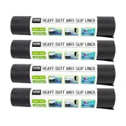 Home Master 4PK Anti Slip Liner Non slip Mat Kitchen Underlay Liner 150x30cm