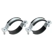 2 Pcs Adjustable Split Ring Hanger, 114.3mm/4.5" Pipe Bracket Clamp