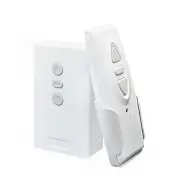 White RF Remote Control Switch For Electric Curtain Projector Screen Curtain