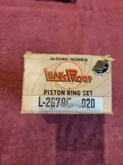 L-2679C 1950-1953 Ford Truck 254 F & M Big 6 .020 Piston Ring Set McQuay Norris