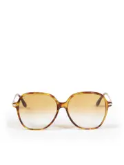 Light Brown Havana Gradient Sunglasses