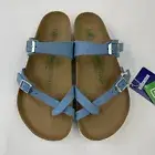 Birkenstock New w/ Box Mayari Brushed Dove Birko-Flor Vegan Narrow Select Size