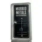 Morbid Metals Teal Sequin Style Star Industrial Ear Body Jewelry 14g