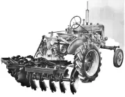 IH McCormick Farmall Super A-38 Tractor Rear Lift Disk Harrow Owner's Manual