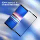 美特柏 SONY 鋼化玻璃膜 Xperia 5 Ⅱ 滿版彩色全覆蓋鋼化玻璃膜 手機螢幕貼膜 高清 防刮防爆