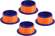 uxcell 3inch Shrink Wrap Handle, 4 Pcs Stretch Wrap Dispenser Stretch Film Dispenser Plastic Hand Dispenser Saver Protection for 3inch Core Furniture Wrapping Moving Packing, Purple