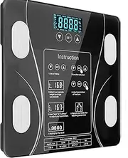 LCD Scales Body Weight Bathroom Bath room Body Fat Gym Fitness Scale BMI BMR